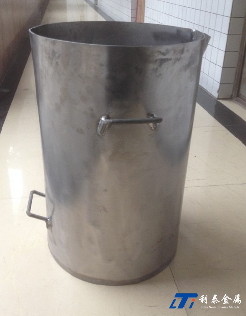 鈦槽、鈦電解槽、鈦坩堝、鈦金桶  